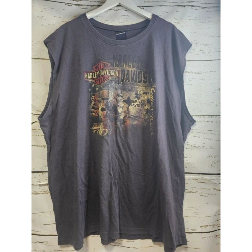 Harley-Davidson St. Augustine Florida Sleeveless Graphic Tee 3XL